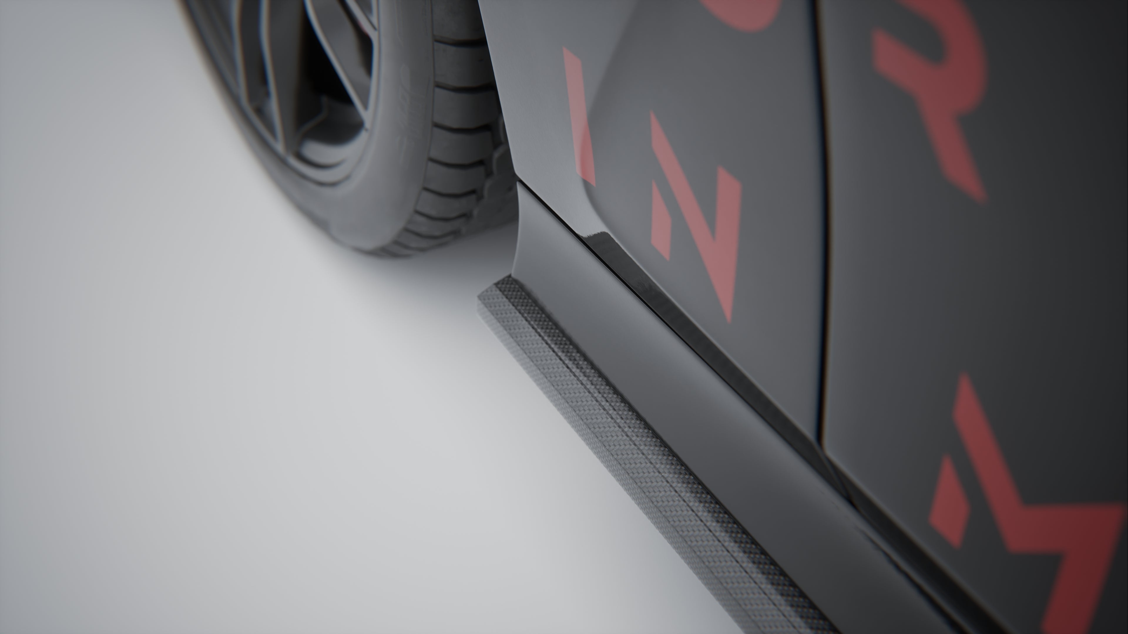 BMW G20 M340i (Pre+LCI) - Carbon Fiber Side Skirt - V2