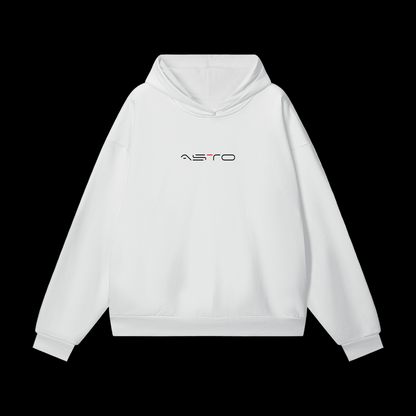 ASTO Black Heavyweight Hoodie - Hidden Pocket