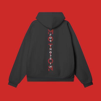 ASTO Black Heavyweight Hoodie - Hidden Pocket