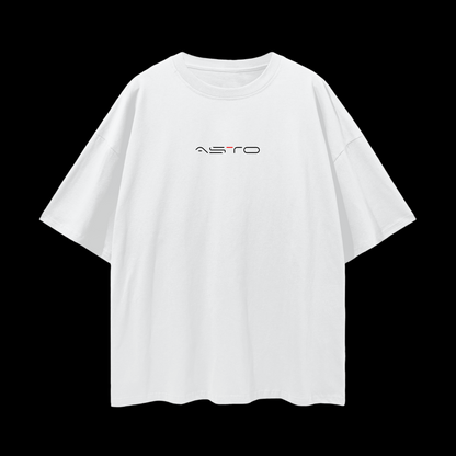 ASTO White Oversize T-Shirt