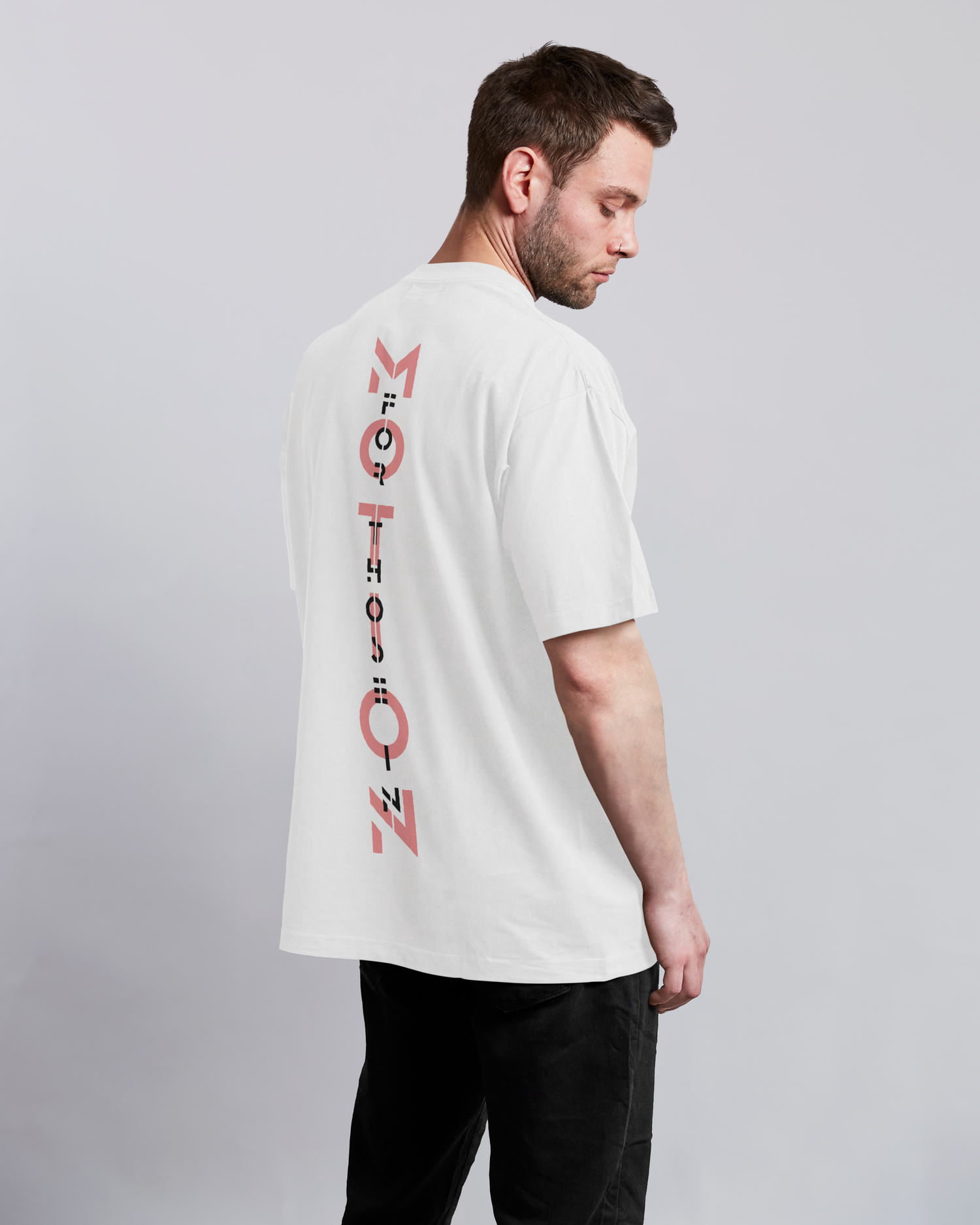 ASTO White Oversize T-Shirt