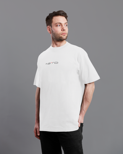 ASTO White Oversize T-Shirt