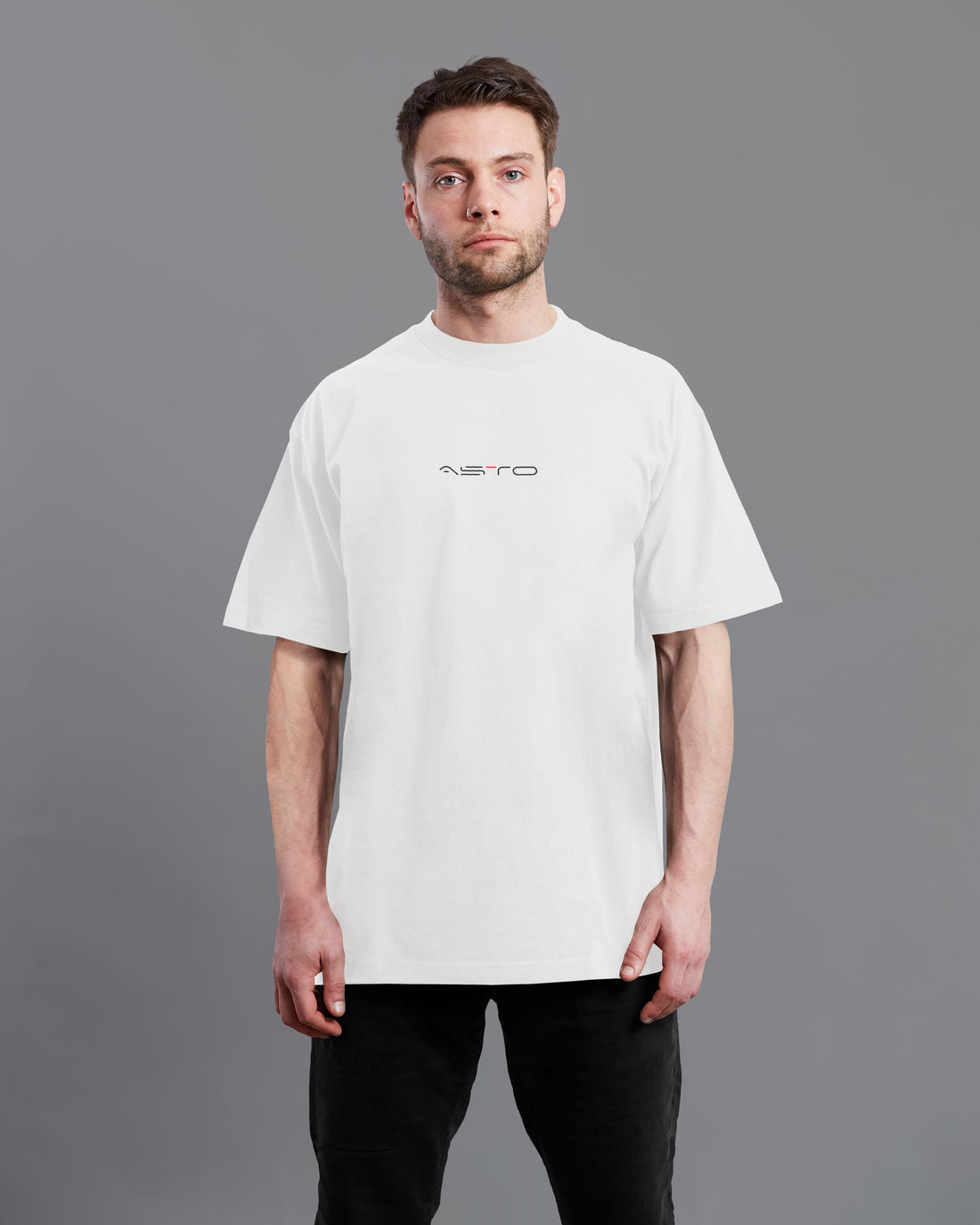 ASTO White Oversize T-Shirt