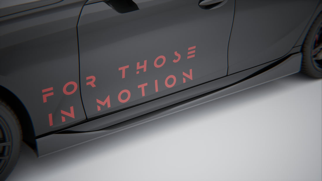 BMW G20 M340i (Pre+LCI) - Carbon Fiber Side Skirt - V1