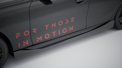 BMW G20 M340i (Pre+LCI) - Carbon Fiber Side Skirt - V1