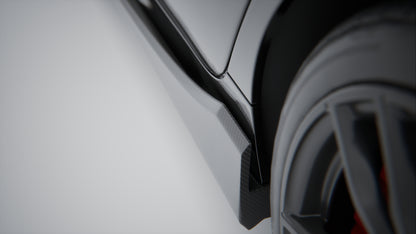 BMW G20 M340i (Pre+LCI) - Carbon Fiber Side Skirt - V2