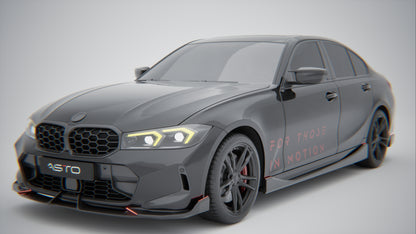 BMW G20 M340i (Pre+LCI) - Carbon Fiber Side Skirt - V1