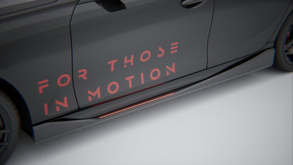 BMW G20 M340i (Pre+LCI) - Carbon Fiber Side Skirt - V1