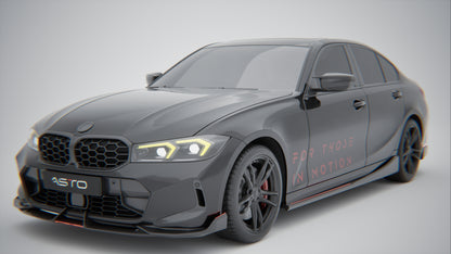 BMW G20 M340i (Pre+LCI) - Carbon Fiber Side Skirt - V2