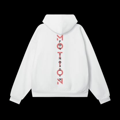 ASTO White Heavyweight Hoodie - Hidden Pocket