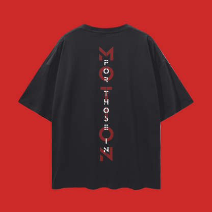 ASTO Black Oversize T-Shirt